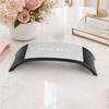Black Color Nail Arm Rest Pillow Silicone Material Nail Art Hand Rest  Home Diy Nail Care Use