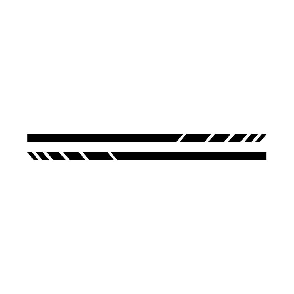 2PCS Stripes Sticker Rearview Mirror Decal For Mercedes Benz A B C E CLA S V R ML AMG W176 C117 W205 W204 W213 W212 C253 Decal