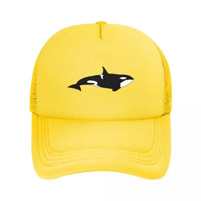 Gyilkos bálna (Kardszárnyú delfin) Hálós Baseball Sapka Snapback Divatos Baseball Sapka Lélegző Alkalmi Casquette Kültéri Uniszex