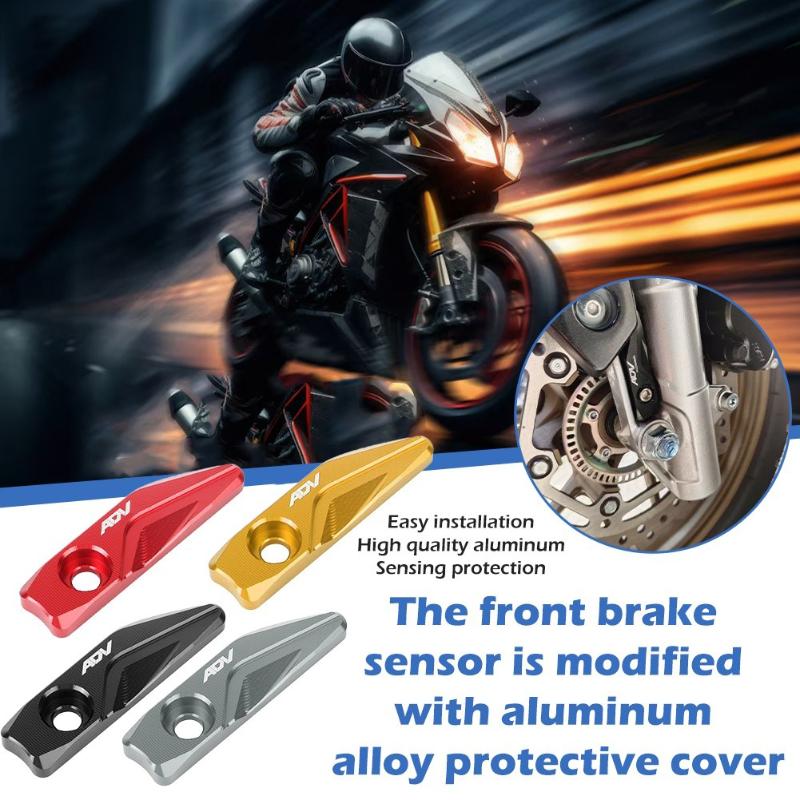 High-Strength Aluminum Alloy Front Brake Sensor Cover For Adv 150/160 Protective Motorcycle Accessory