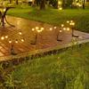 Garden Solar Light Outdoor Solar Powered Ground Insert Waterproof Landscape Lighting for Pathway Driveway Porch Lawn Patio Yard