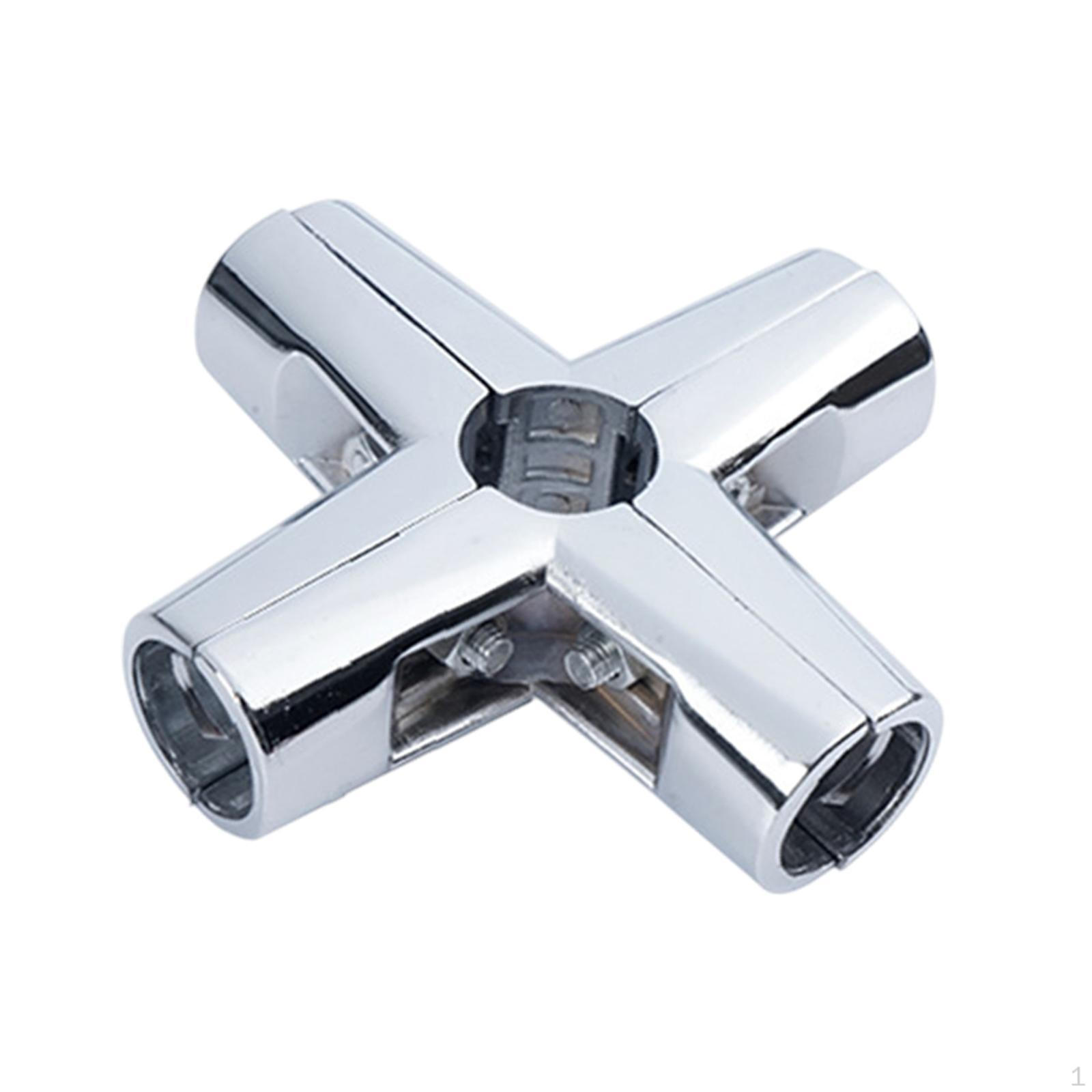 

Круглый трубный соединительный узел крестообразной формы 5-ходовой фитинг, крепежная деталь для промышленного дома For 2.5cm