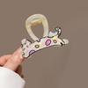 Acetic Acid Cartoon Dog/Cats Hair Claw Clip for Girls Animal Claw Clip Hair Styling Clip Elegant Hair Clamp for Daily Wear