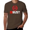Rust Game Logo T-Shirt plain anime tops plain t shirts