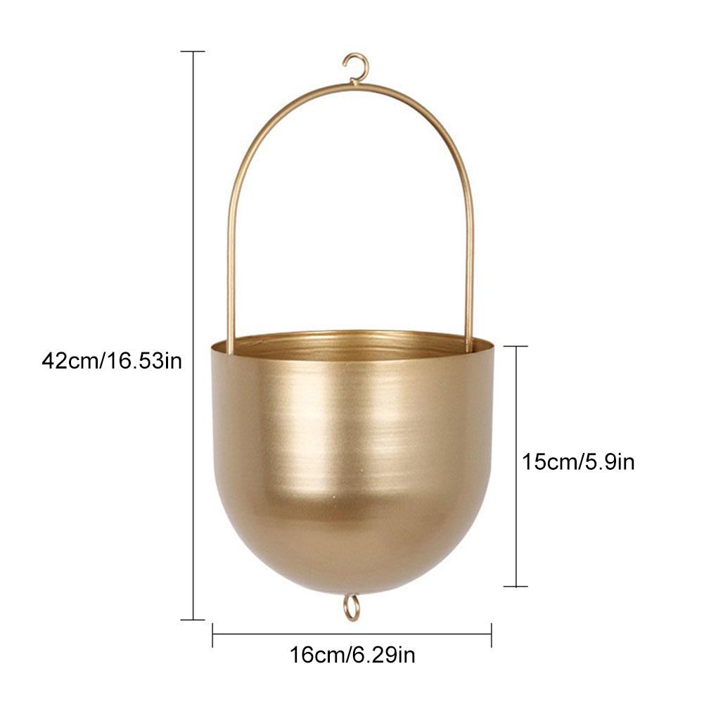 Hanging Planters Modern Hanging Flower Pots Minimalist Hanging Plant Baskets Creative for Indoor Outdoor Garden Balcony