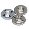 10Pieces Heavy Duty Universal Angled Grinder Backing Plates for 100mm Models Four Hole Hex Design Alloy Material Secure