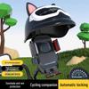 Compact Phone Mount with Sunshade for Motorcycles, Scooters, and Bicycles - Ideal for Delivery Riders and All-Weather Navigation.