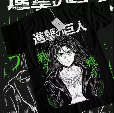 Unisex Attack On Titan Staffel 4 Eren Tatakae, AoT Anime, Eren Yeager T-Shirt