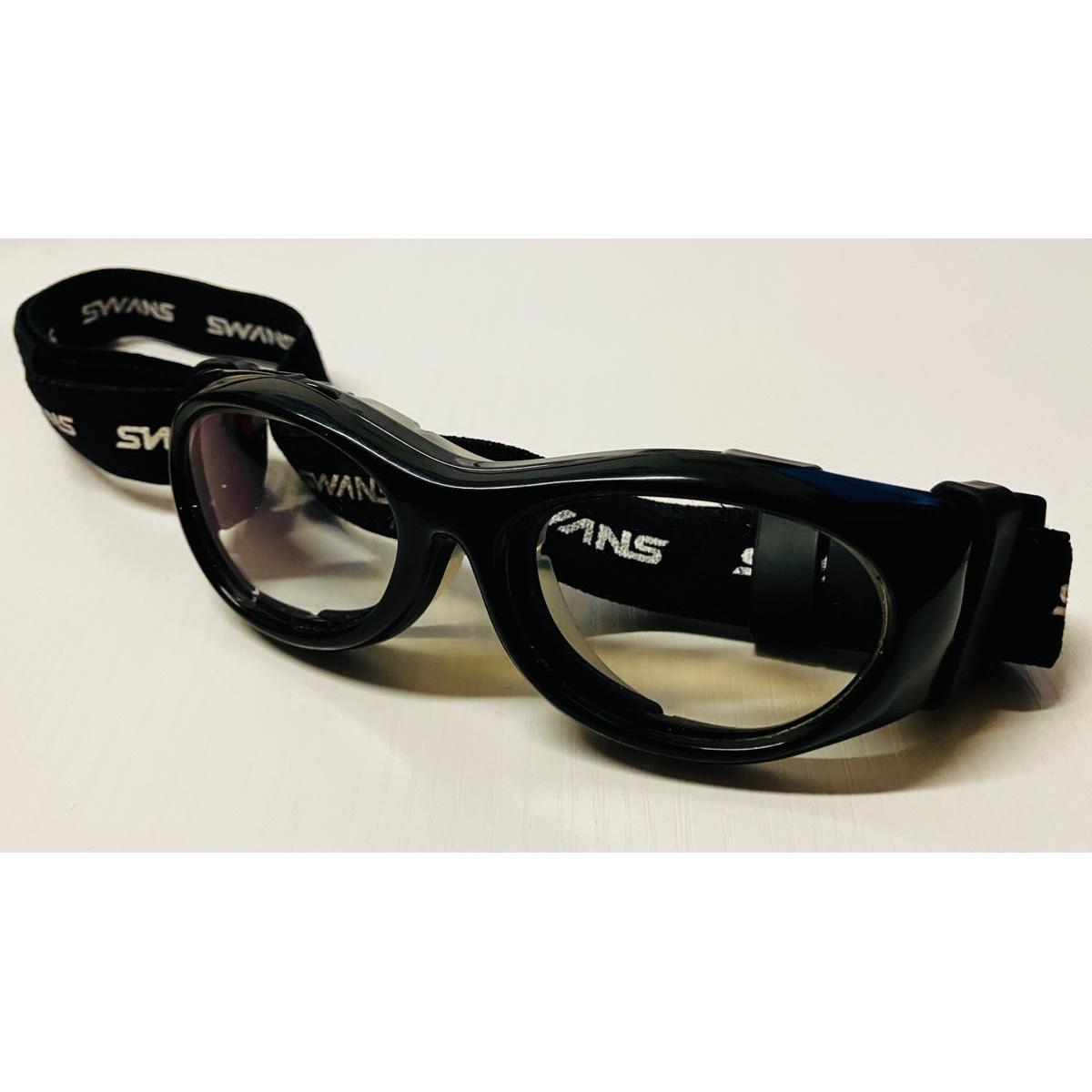 Used SWANS sports goggles black