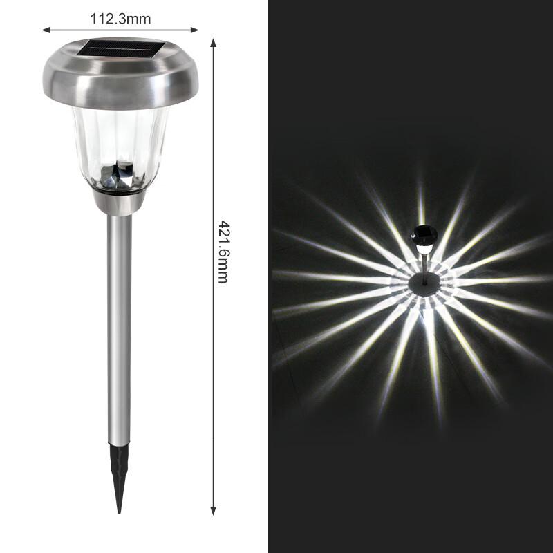 Outdoor Solar Stainless Steel Ground Plug Light