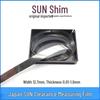 Japan Sun Shim Feeler Gauge 0.01-1.0mm Gap Measurement, 12.7mm x 135mm