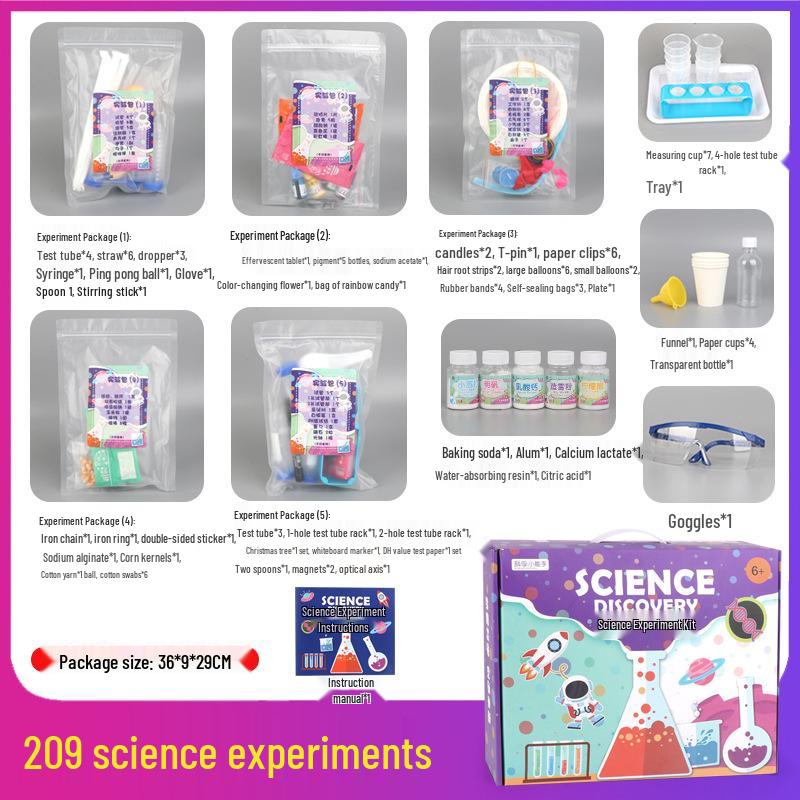DIY Science Experiment Kit for Kids Aged 6-12: Fun and Educational Materials