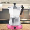 Aluminum Moka Pot 2 Cup Size Italian Coffee Maker Stovetop Coffee Percolator  Cafe Brewing
