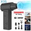 Mini Turbo Jet Fan 30000RPM Electric Air Blower Outdoor Camping Duster 52m/s Powerful Air Duster Handheld Car Cleaning Tools