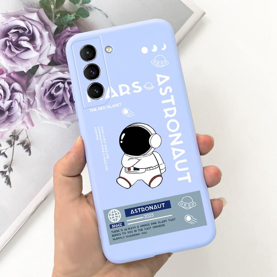 For Samsung Galaxy S22 Plus 5G Case Cute Astronauts Cartoon Cover Soft TPU Phone Case For Samsung S22 Ultra S 22 S22+ Back Cover