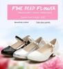 Girls' High Heel Leather Princess Shoes - Crystal Design, Spring/Autumn, Children's Performance Footwear, New Korean Style
