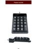 Waterproof Wired USB Keyboard with Suspended Mechanical-Feel Keys for Laptop & Cash Register