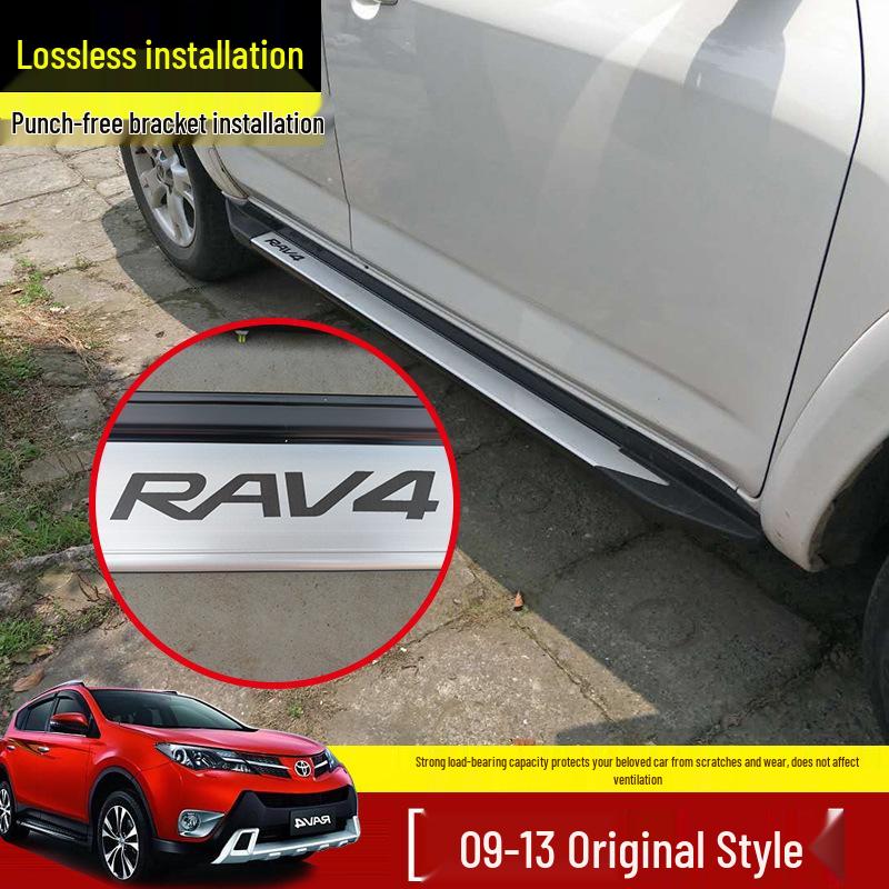 Revised Side Steps for 2009-2016 Toyota RAV4 Welcome Pedals