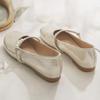 With skirt, light mouth single shoes, new autumn gentle outer wear soft-soled Mary Jane shoes for women