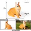 Children's Farm Animal Models: Cow, Pig, Rooster, Donkey, Duck, Cat, Sheep - Plastic Toy Set
