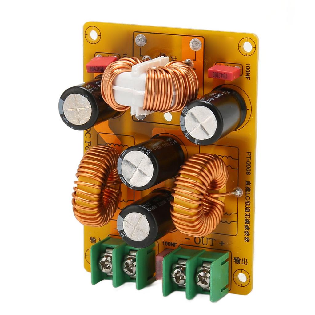 DC LC Filter EMI EMC Automotive Sound High Frequency Filter Power Supply Filtering Finished Board 4A
