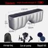 Inflatable Car Bed and Footrest for Rear Seat Use In Sedans and SUVs