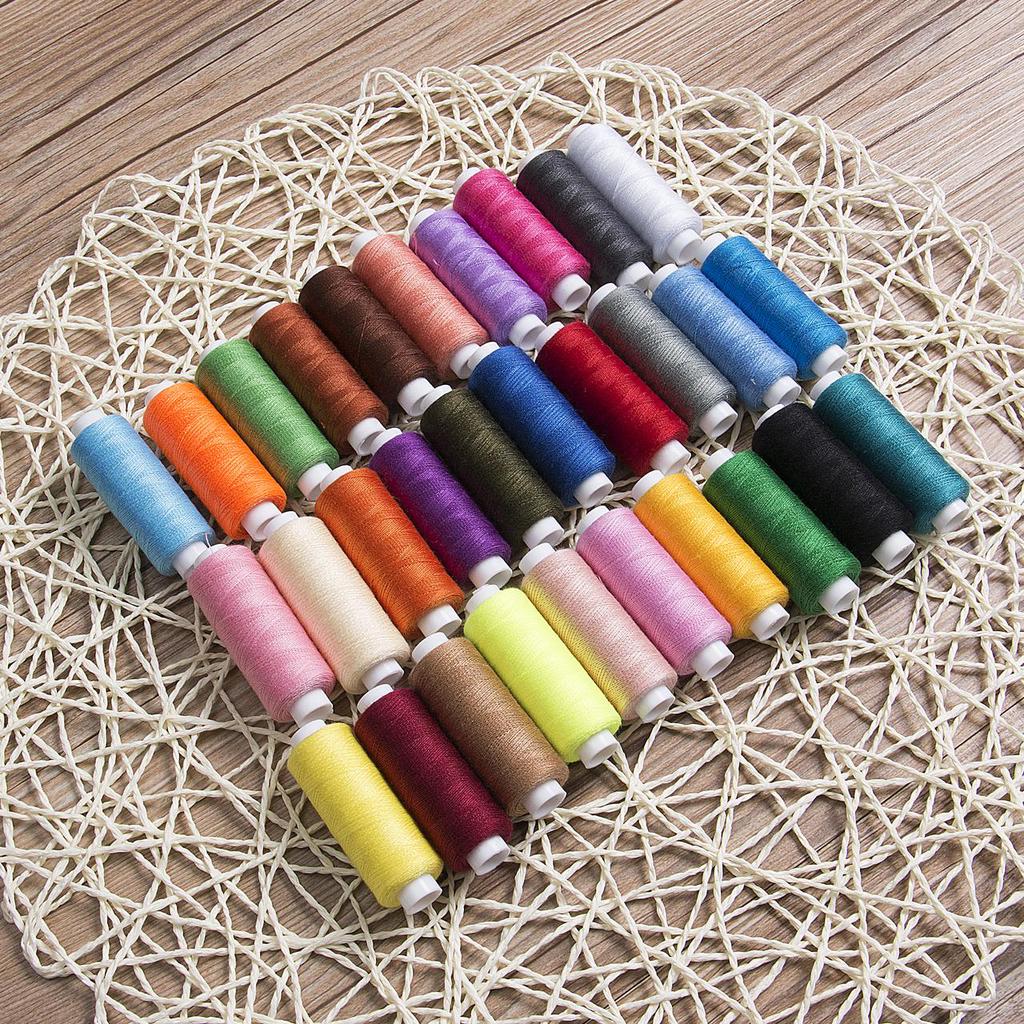 Buy Sewing Thread 30 Mixed Colors 250 Yards Polyester Each Thread
