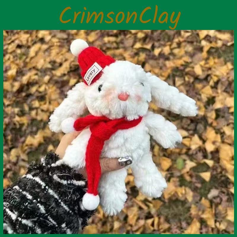 Plush Bunny Stylish Doll Keychain With Soft Fabric And Adorable Design For Kids