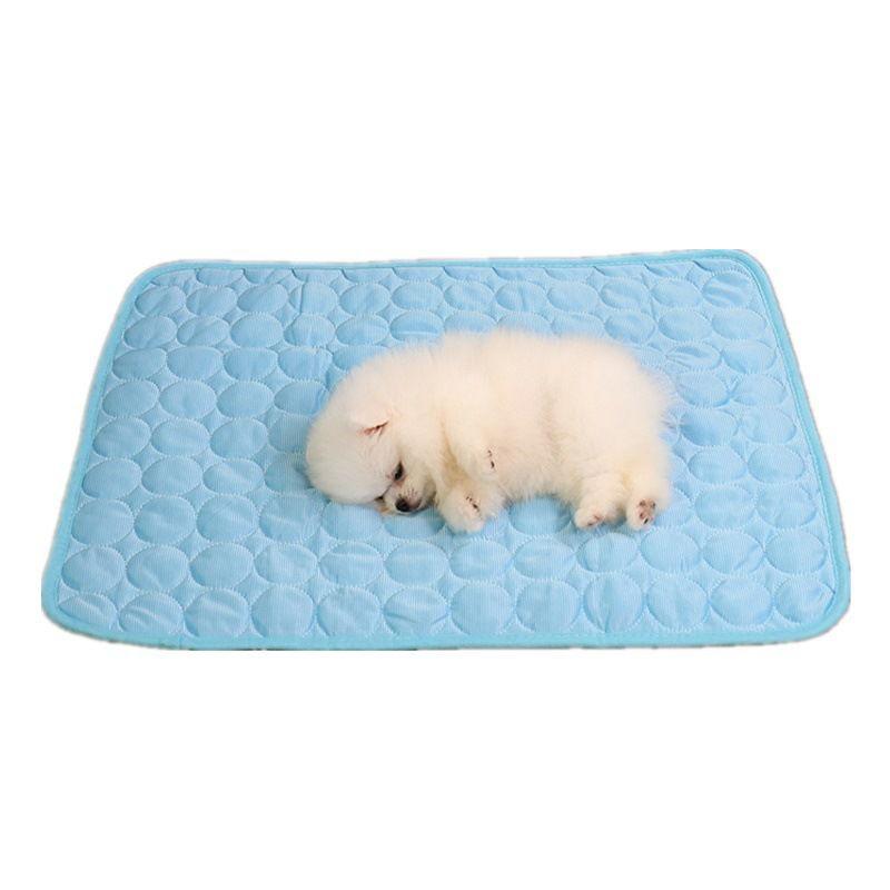 Premium Dog Cooling Mat With Cool Touch Fabric For Comfortable Summer Relaxation