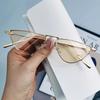 UV400 Triangle Sun Glasses Retro Women HD Sunglasses Vintage Anti-UV Glasses  Daily