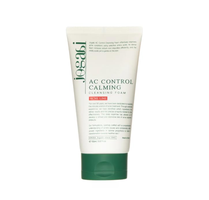 

JOGABI Acne Control Calming Cleansing Foam, Acne, Exfoliating, Sensitive Skin, Korean Cosmetics, 150mL