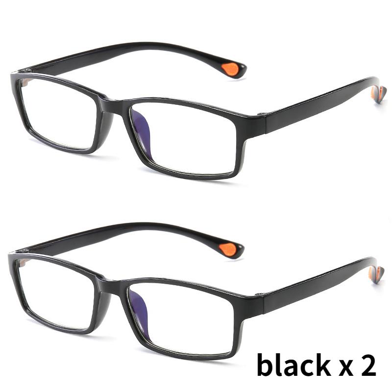 Anti Blue Light Reading Glasses Men Hyperopia Eyeglasses Women Ultralight Prescription Glasses 2Pcs Presbyopic Eyewear 0 To +400