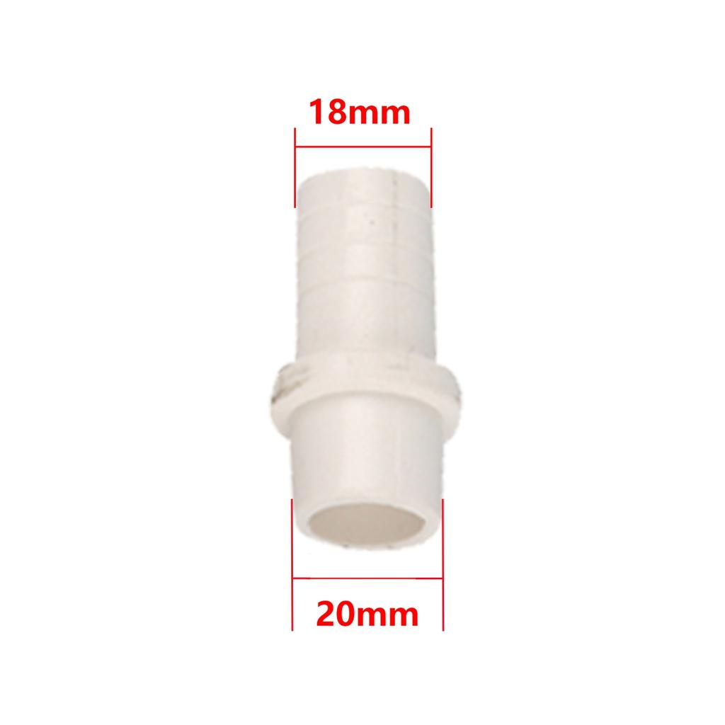 PVC 20/25mm Pagoda Reducing Connector 8/10/12/14/16/18/20mm Variable Diameter Straight Garden Irrigation Fish Tank Joint 10Pcs
