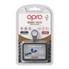 OPRO Mouth Guard Mouthpiece Sports Martial Arts Youth Mouthpiece "Self-Fit/Bronze Level" (For Juniors/Children/Blue)