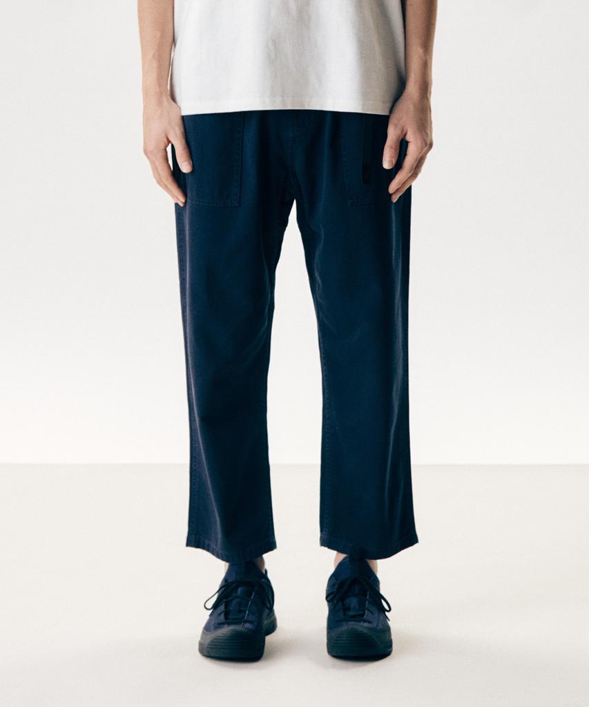Geulamichi Loose Tapered Pants Double Navy