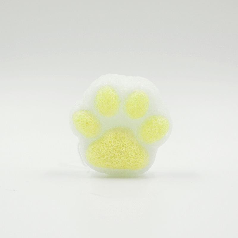 Konjac Bear Paw Baby Sponge: Gentle Face & Body Cleansing Puff