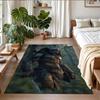 Crystal Velvet Rug Soft Non Slip Indoor Floor Mat Home DecorPredator