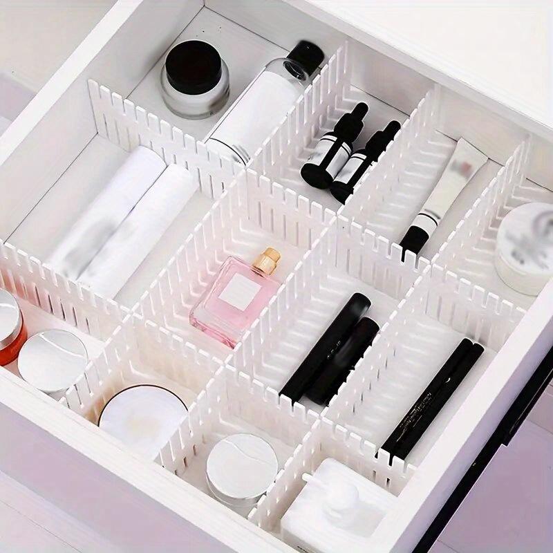 Drawer Divider Adjustable Household Storage Cabinet Combination Cosmetic Underwear Socks Sundries Drawer Organizer Tool