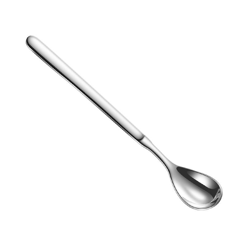 316L Stainless Steel Extended Handle Baby Feeding & Training Spoon for Children