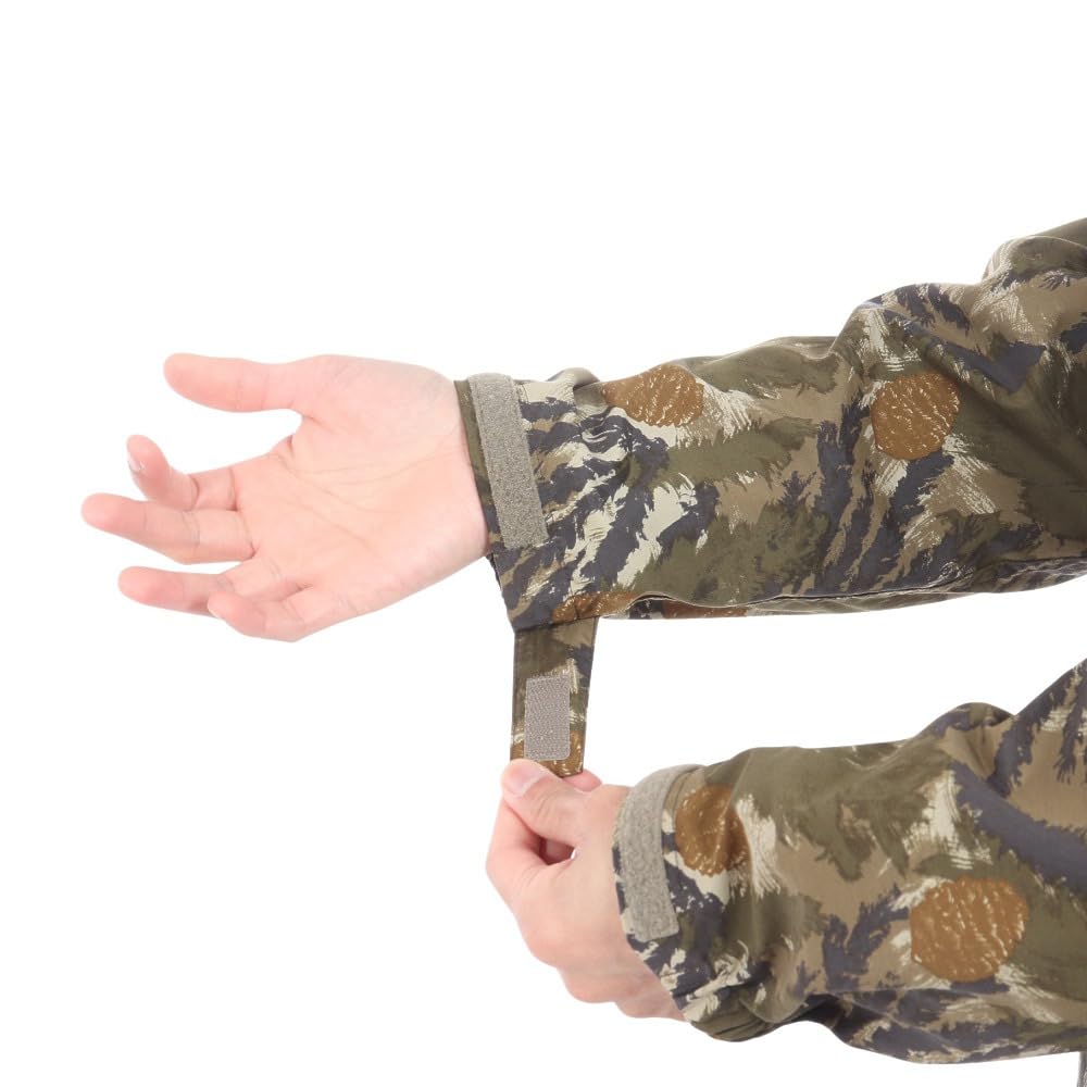 North Novelty Compact Jacket Water Repellent Lightweight Painted Plants Khaki XL [The Face] Men's