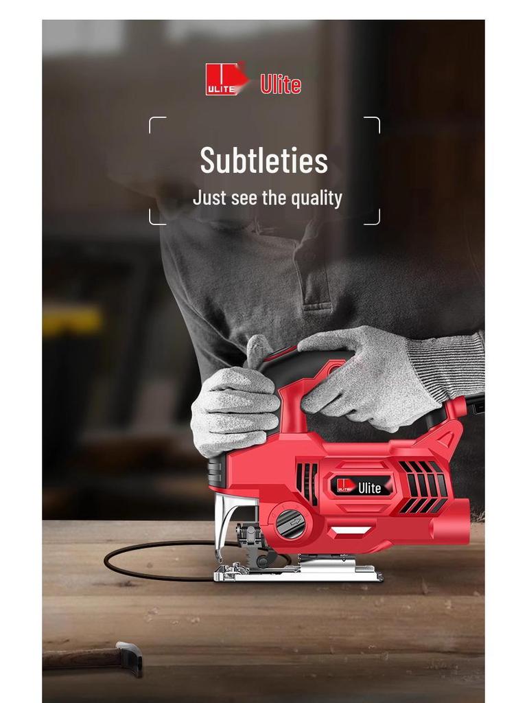 Youlite Multi-Function Electric Curve Saw: Compact Woodworking & Wire Saw with Flashlight.