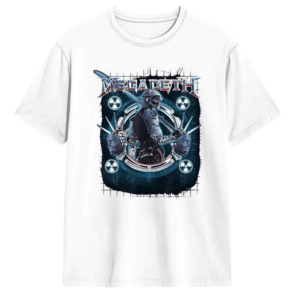 Vic Rattlehead Megadeths TShirts Unisex Funny 100 Cotton Tee Shirt Crew Neck Short Sleeve T Shirts Summer Tops