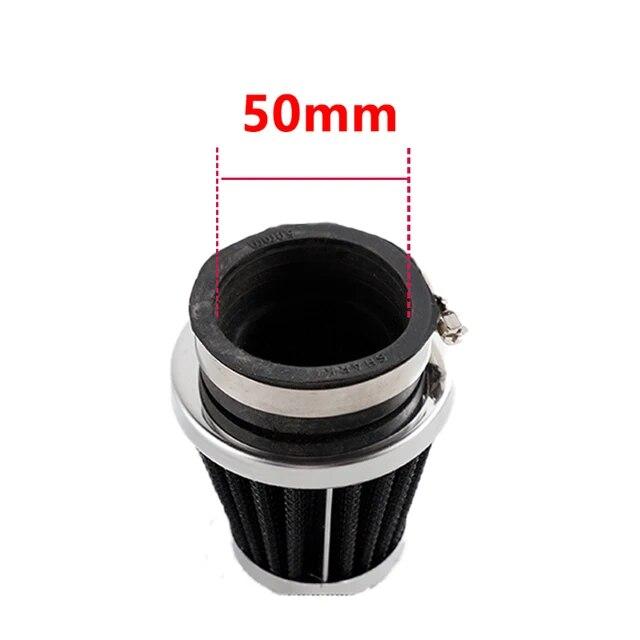 Filtru de aer 28-60mm Filtre cu cap ciupercă pentru motocicletă Admisie de aer cu debit mare pentru ATV Pit Dirt Bike Suzuki Honda Kawasaki Yamaha Moto