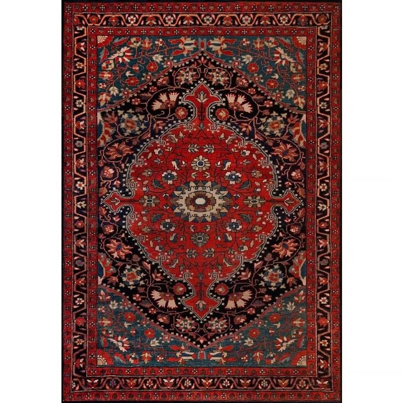 Luxury Bohemian Rugs Carpet Exotic Print Rug Home Decor Large Floor Mat for Spacious Living Room Bedroom Kitchen Classic