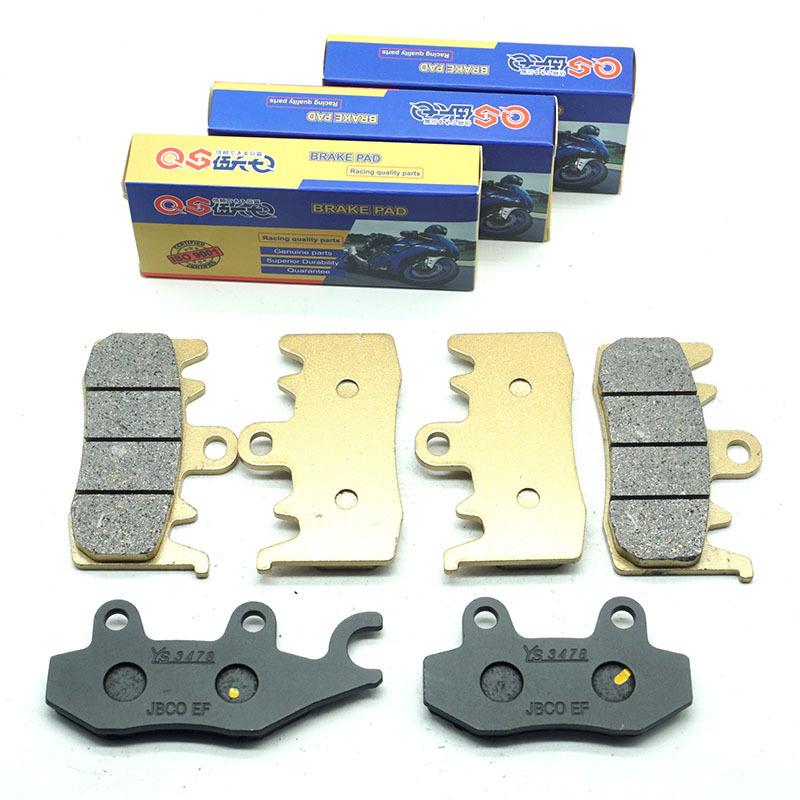 Motorcycle Front Rear Brake Pads for TRIUMPH Tiger XCA 1200 XCX XR XRT XRX Low 2018-