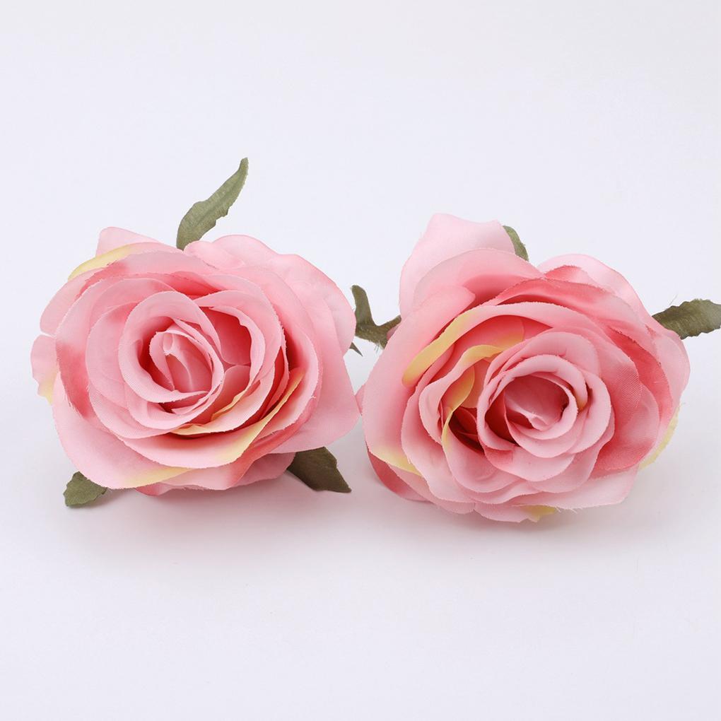 1ks Růže Umělá Květina Domácí Svatba Hortenzie Dekor Svatební Kytice