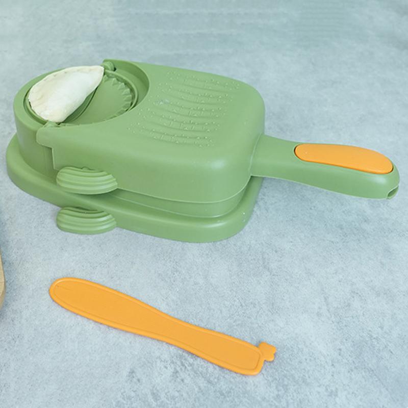 3 In 1 Dumplings Maker,Multifunctional Manual Dumpling Skin Presser,Dumpling Mold Tool,Making and Pressing Dumpling Skin Machine for Kitchen