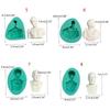 3D Portrait Sculpture Silicone Flexible Food Safe Mould Clay Resin Ceramics Candy Fondant Candy Chocolate Soap Mould