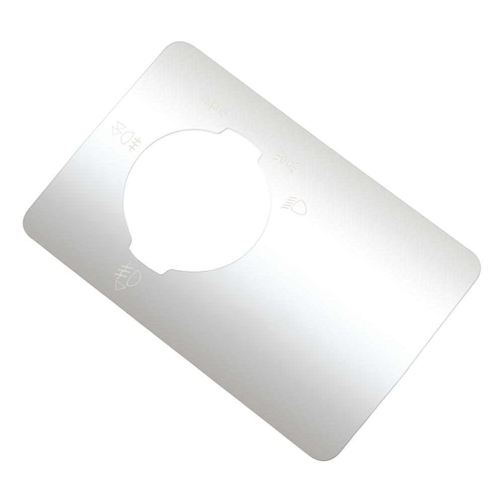 LHD Car Head Light Lamp Switch Button Panel Cover Decoration Sticker for Ford Focus 2 Mk2 Focus2 2005 - 2011 Accessories