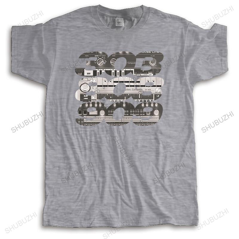 

mens loose casual teeshirt Fashion brand t shirt Acid 303 808 909 printing Cotton T-shirt bigger size Drop Shipping 4XL